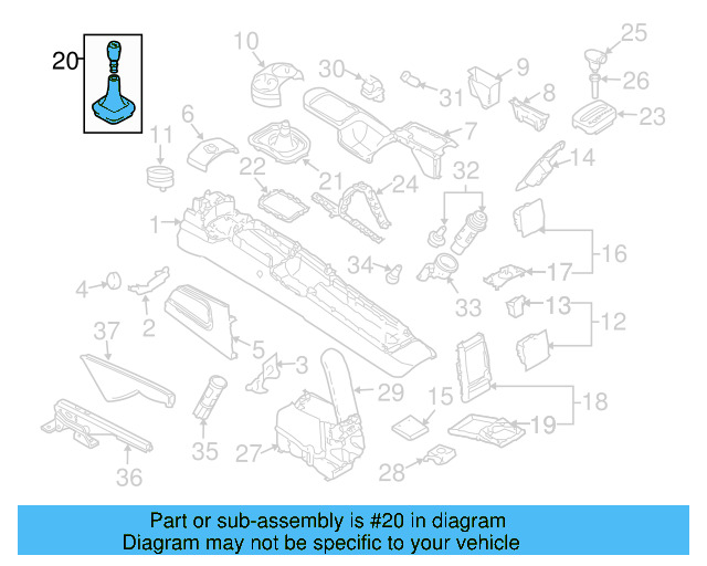 Shift Boot 1C0-711-113-T-SFG