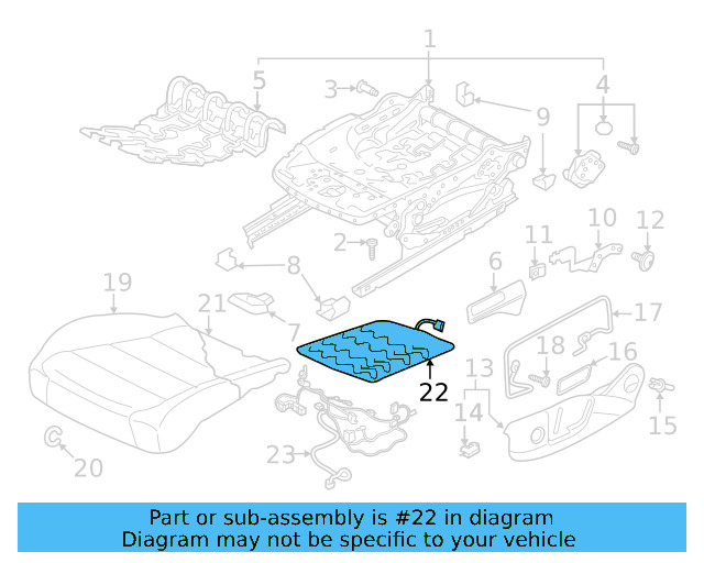 Seat Cushion Heater 5NL-963-555 - View 5