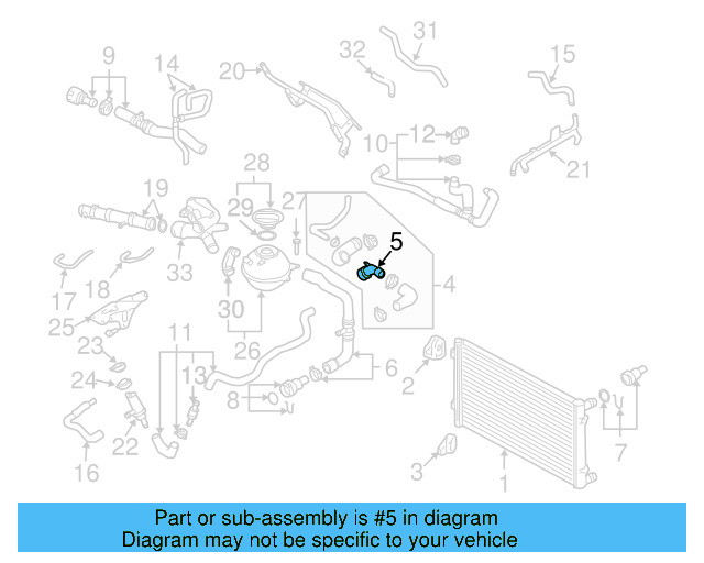 Upper Coupling 3B0-122-291-C - View 16