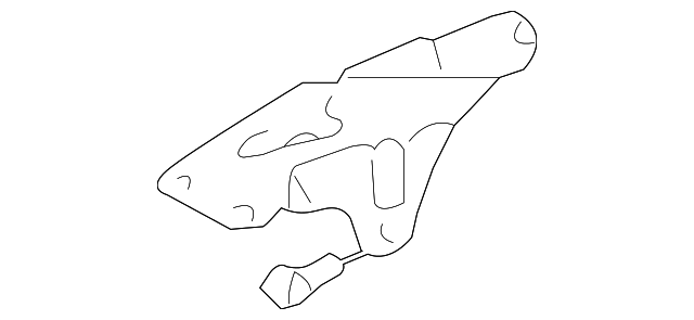 Auxiliary Pump Bracket 022-121-079 - View 2