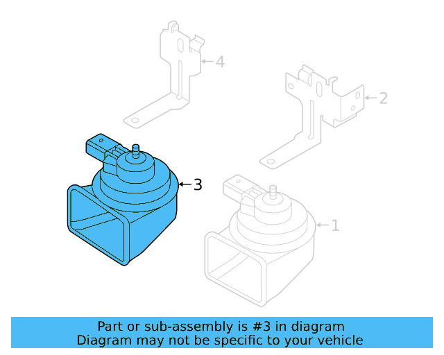 Low Note Horn 5Q0-951-221-D - View 23
