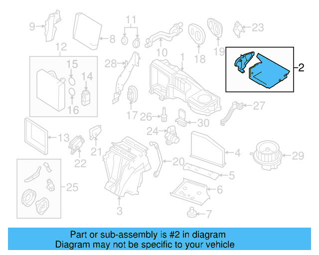 Intake Duct 3C0-898-304-D - View 23