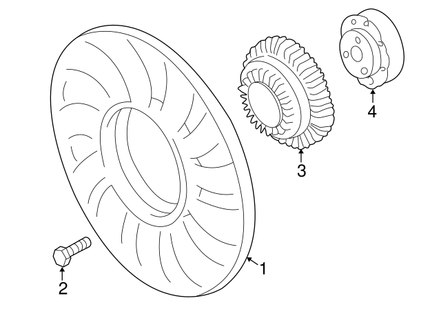 Fan Blade Bolt N-014-745-5 - View 2