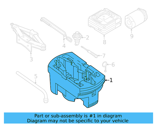 Tool Compartment 561-012-115-A - View 7