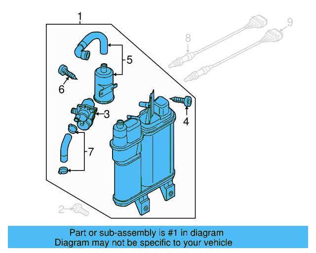 Vapor Canister 561-201-797-AF - View 4