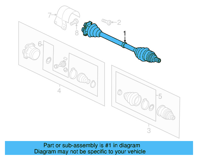Axle Assembly 561-407-271-R - View 4