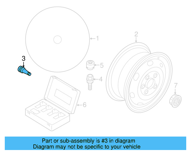 Valve Stem 839-601-361 - View 12
