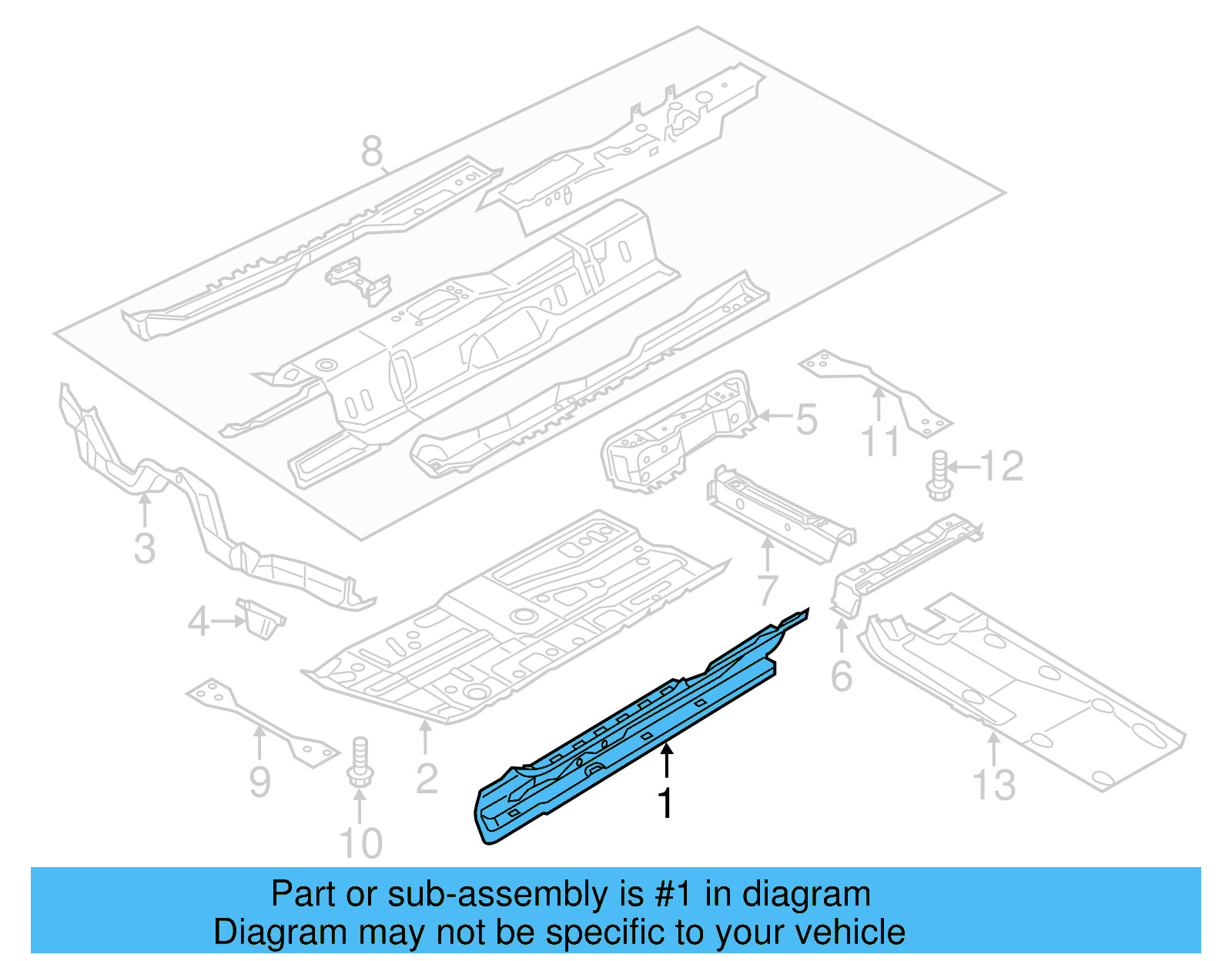 Side Sill 561-801-252-C - View 7