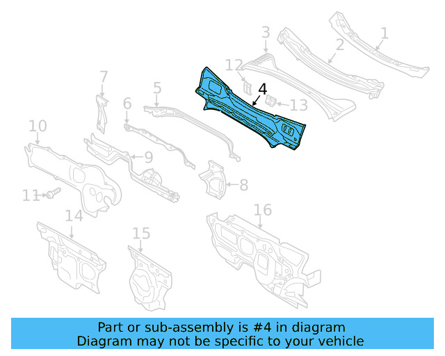 Dash Panel 561-803-155 - View 4