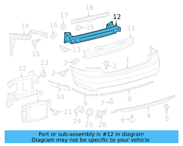 Impact Bar 561-807-305 - View 2