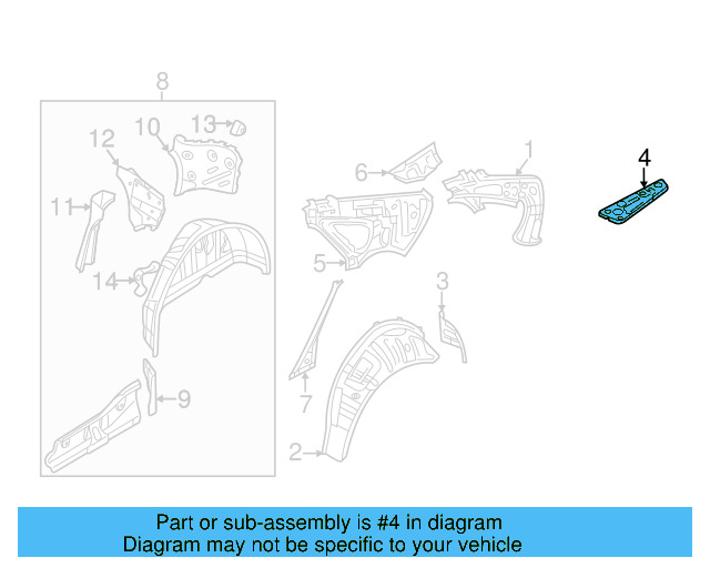 Connector Plate 561-809-414 - View 4