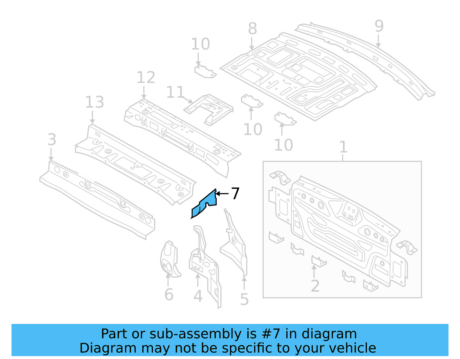 Filler Plate 561-813-393-A - View 4