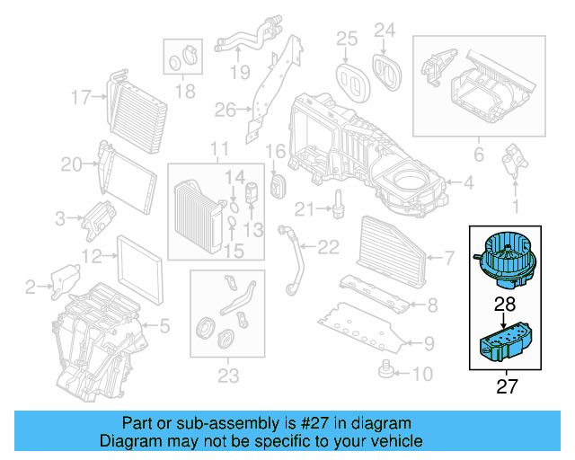 Blower Motor 561-820-015-E - View 19