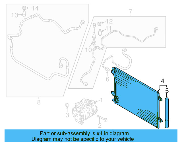 Condenser Assembly 561-820-411 - View 4