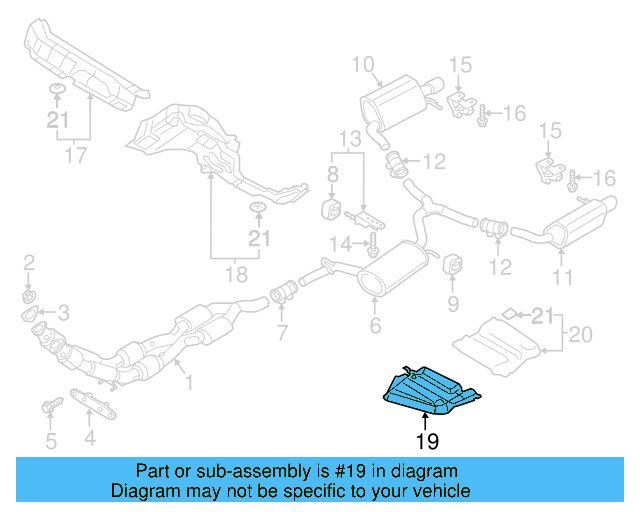 Heat Shield 561-825-712 - View 2