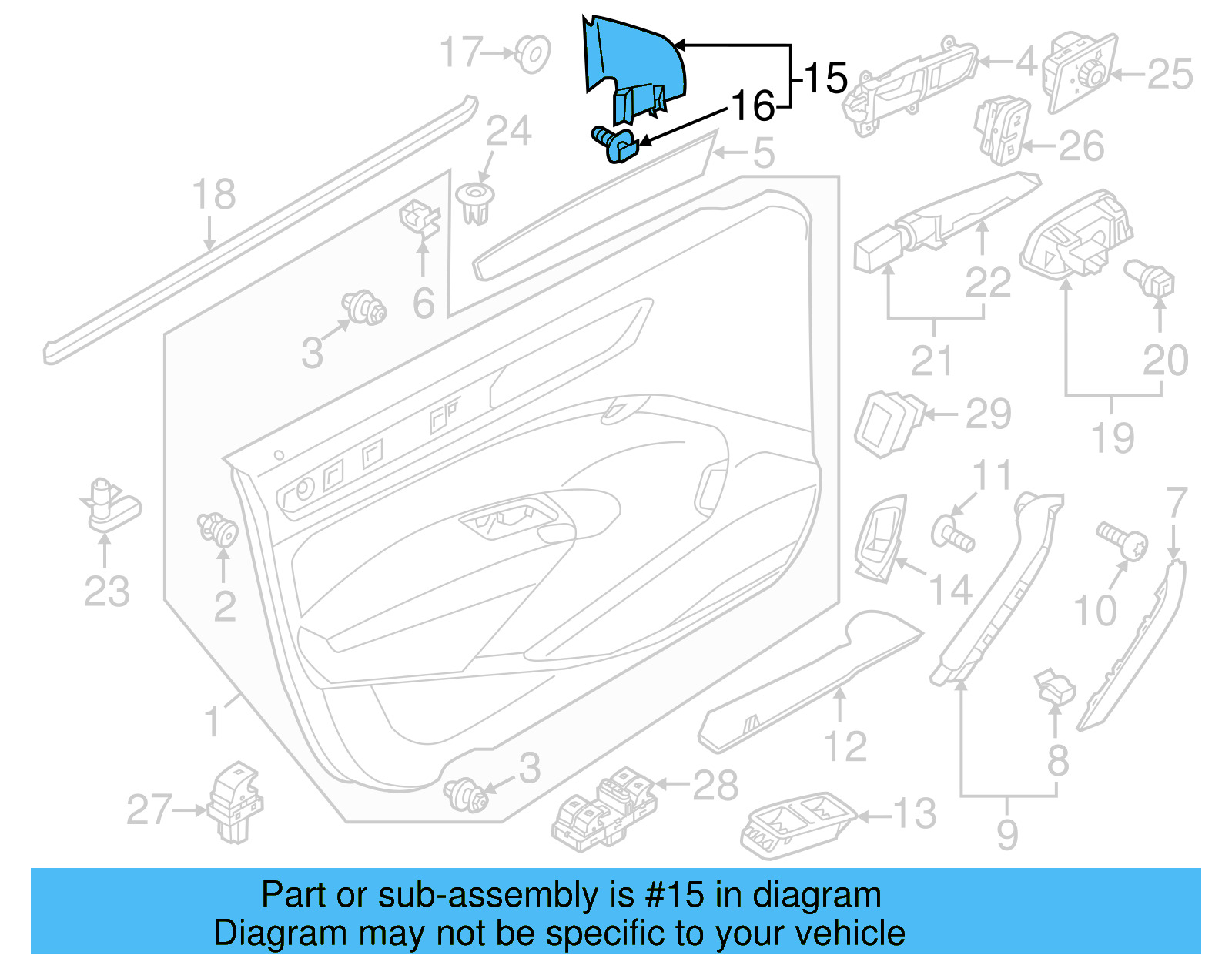 Corner Cover 561-837-973-A-82V