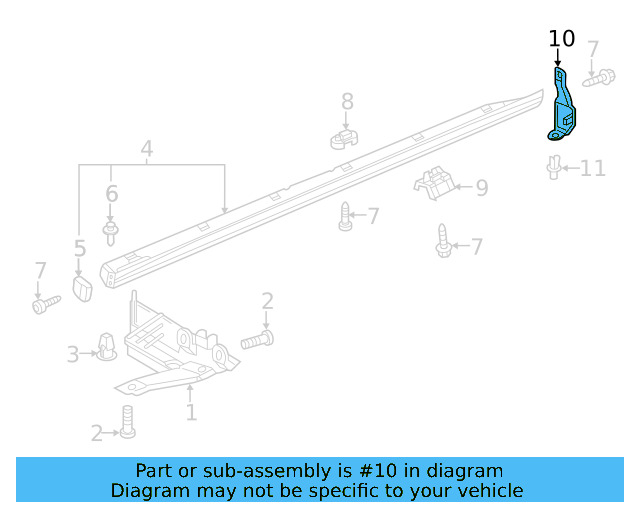 End Plate 561-853-580-9B9 - View 2
