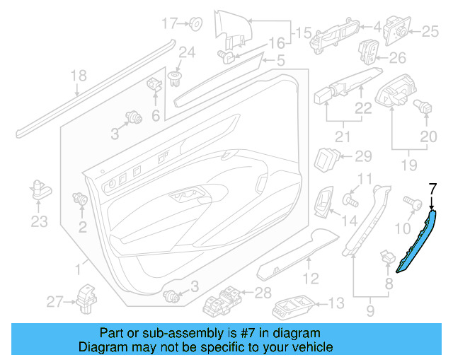 Handle Cover 561-867-172-C-92W