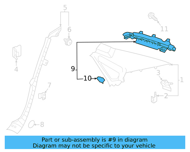 Sound Absorber 561-880-679-B - View 3