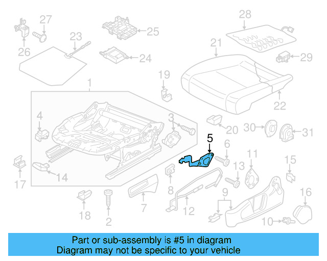 Adjust Lever 5C6-881-092-B