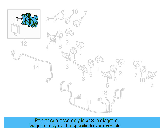 Distance Sensor Repair Kit 561-998-561 - View 4