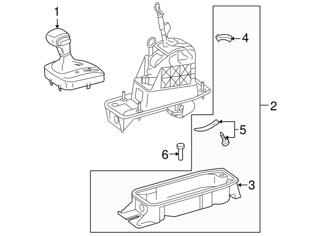 Shift Housing 1K0-713-061