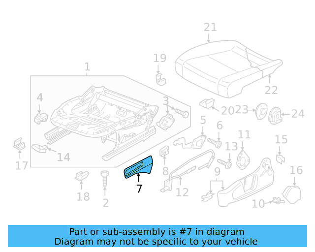 Adjust Handle 5C6-882-251-C-82V - View 7