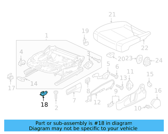 Track End Cover 8E0-881-347-E-9B9 - View 5