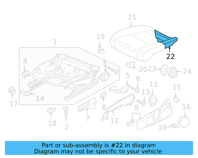 Seat Cushion Pad 561-881-375-C - View 14