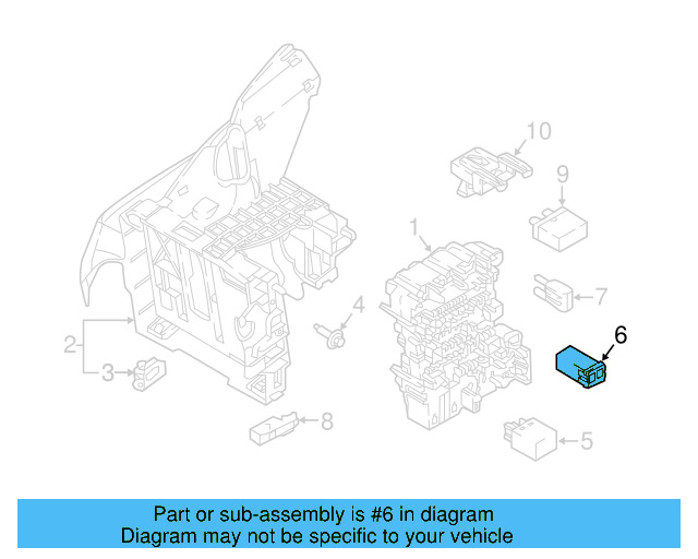 Mount Bracket Nut N-015-082-10 - View 64