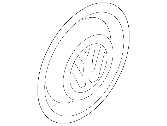 Center Cap 6N0-601-171-BXF - View 35