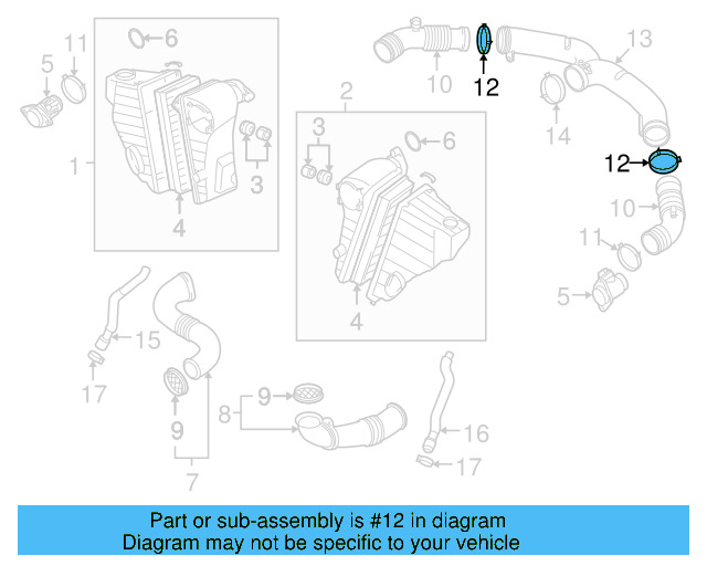 Intake Pipe Clamp N-024-508-5 - View 17