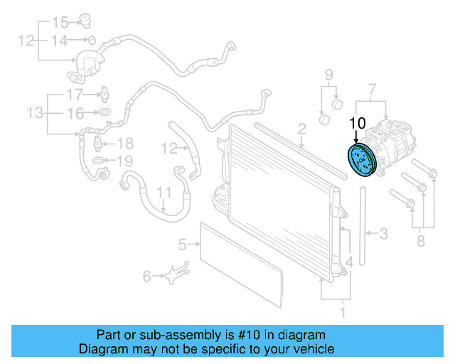 Lower Grille 1Q0-853-677-9B9