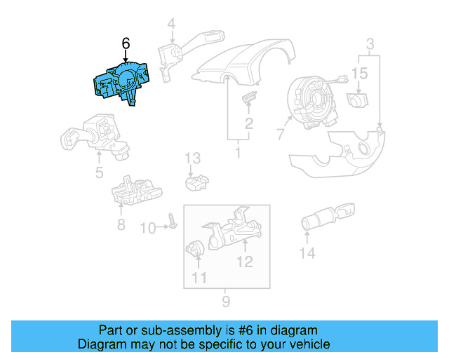 Switch Housing 1K0-905-141 - View 23