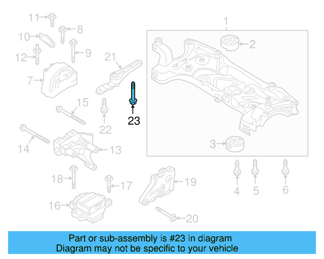 Support Bracket Bolt N-019-502-13 - View 108