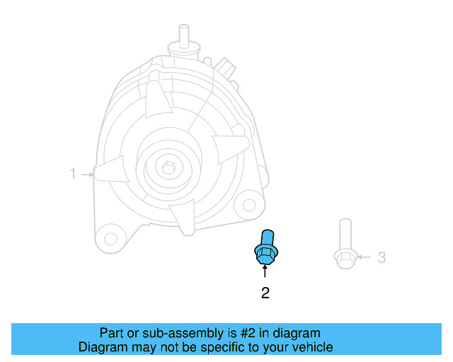 Alternator Screw WHT-004-312 - View 8