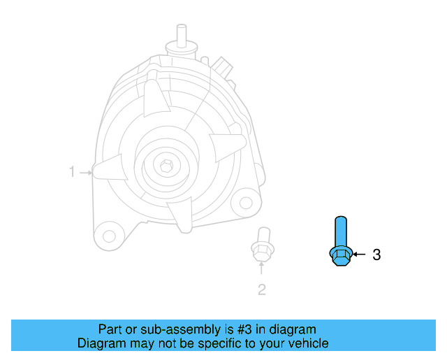 Alternator Screw WHT-004-312 - View 7