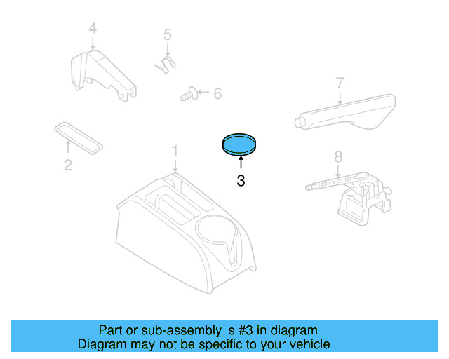 Console Mat 1K0-863-301-A-71N - View 6