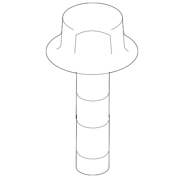 Oil Cooler Mount Bolt N-909-861-02 - View 4