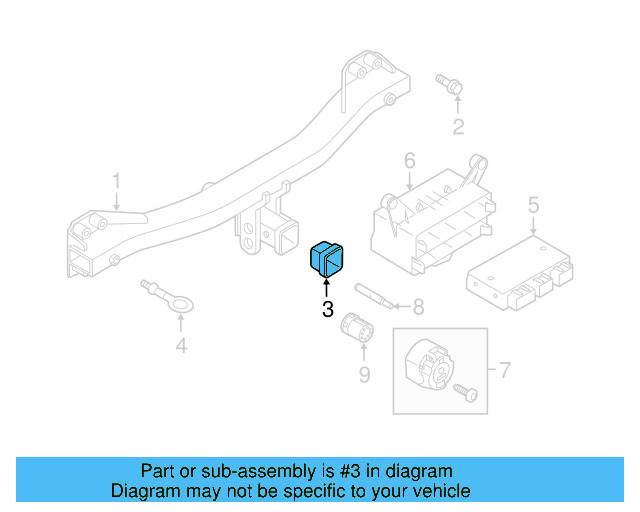 Impact Bar Plug 7L0-803-593 - View 15