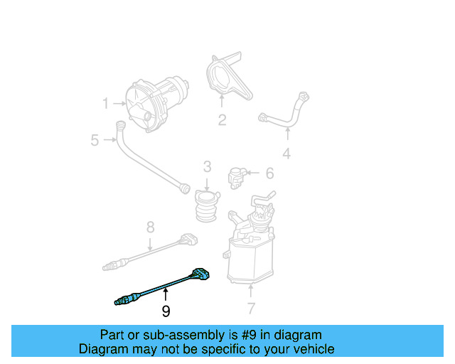 Oxygen Sensor 06A-906-262-BG - View 13