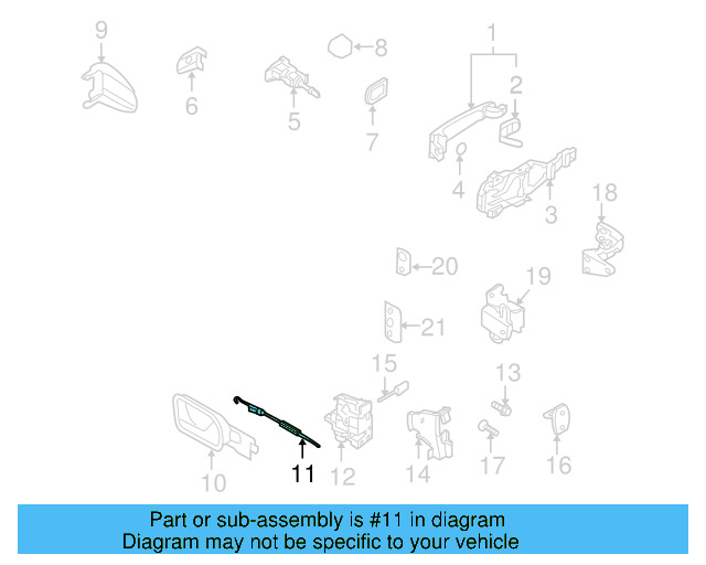 Cable 1K3-837-085-B - View 2