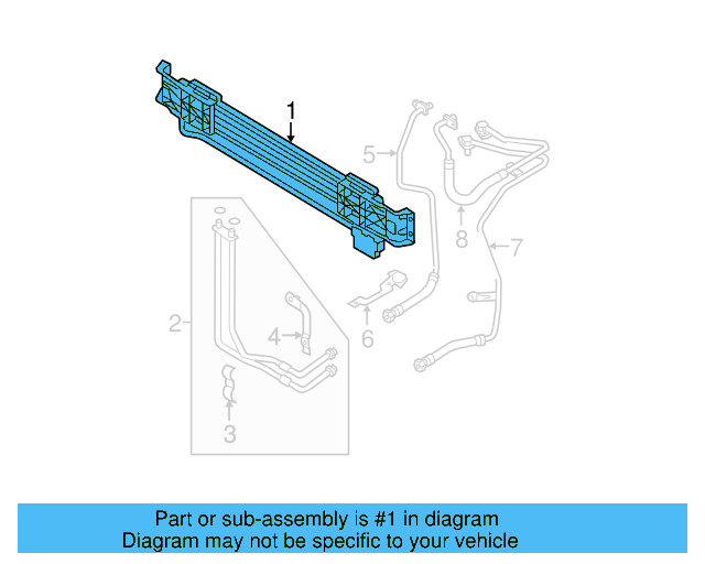 Oil Cooler 3C0-317-019-C - View 10