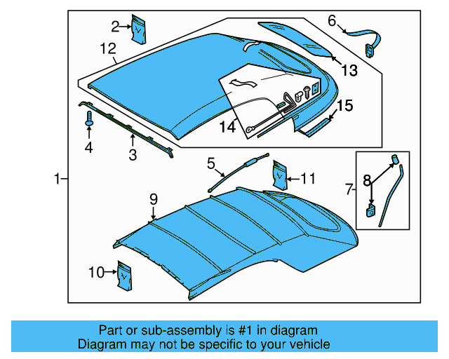 Headliner 5C5-867-501-AM-CE6