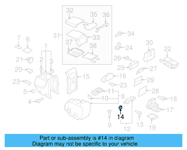 Quarter Panel Splash Shield Nut N-907-579-01 - View 132