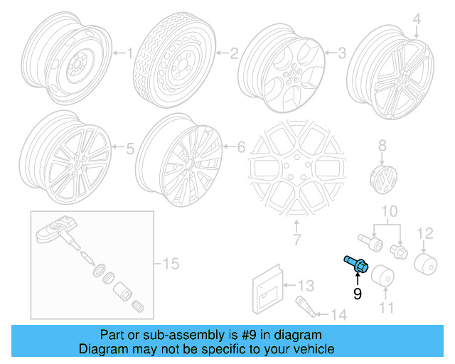 Wheel Bolt WHT-002-437 - View 120