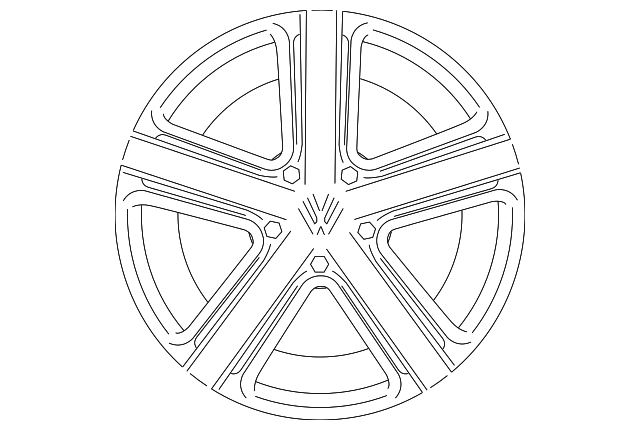 Wheel, Alloy 7P6-601-025-C-88Z - View 17