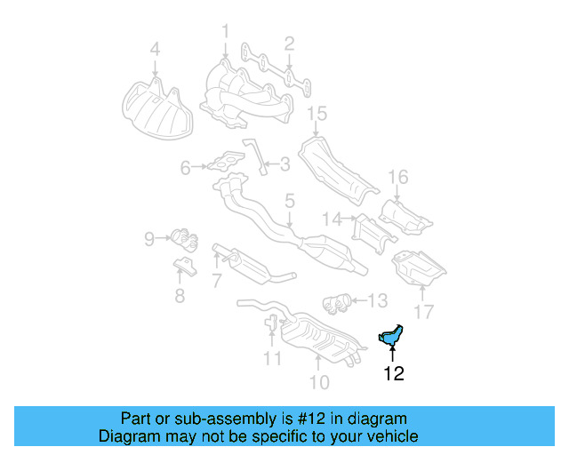 Exhaust Muffler Bracket 1J0-253-144-J - View 47
