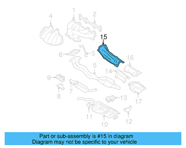Heat Shield 1J0-804-275-B - View 41
