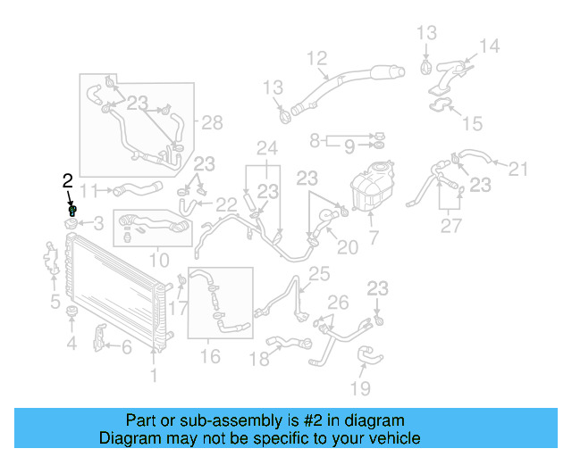 Radiator Mount Bolt 3B0-121-200 - View 3